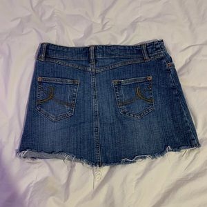 Mini Jean Skirt